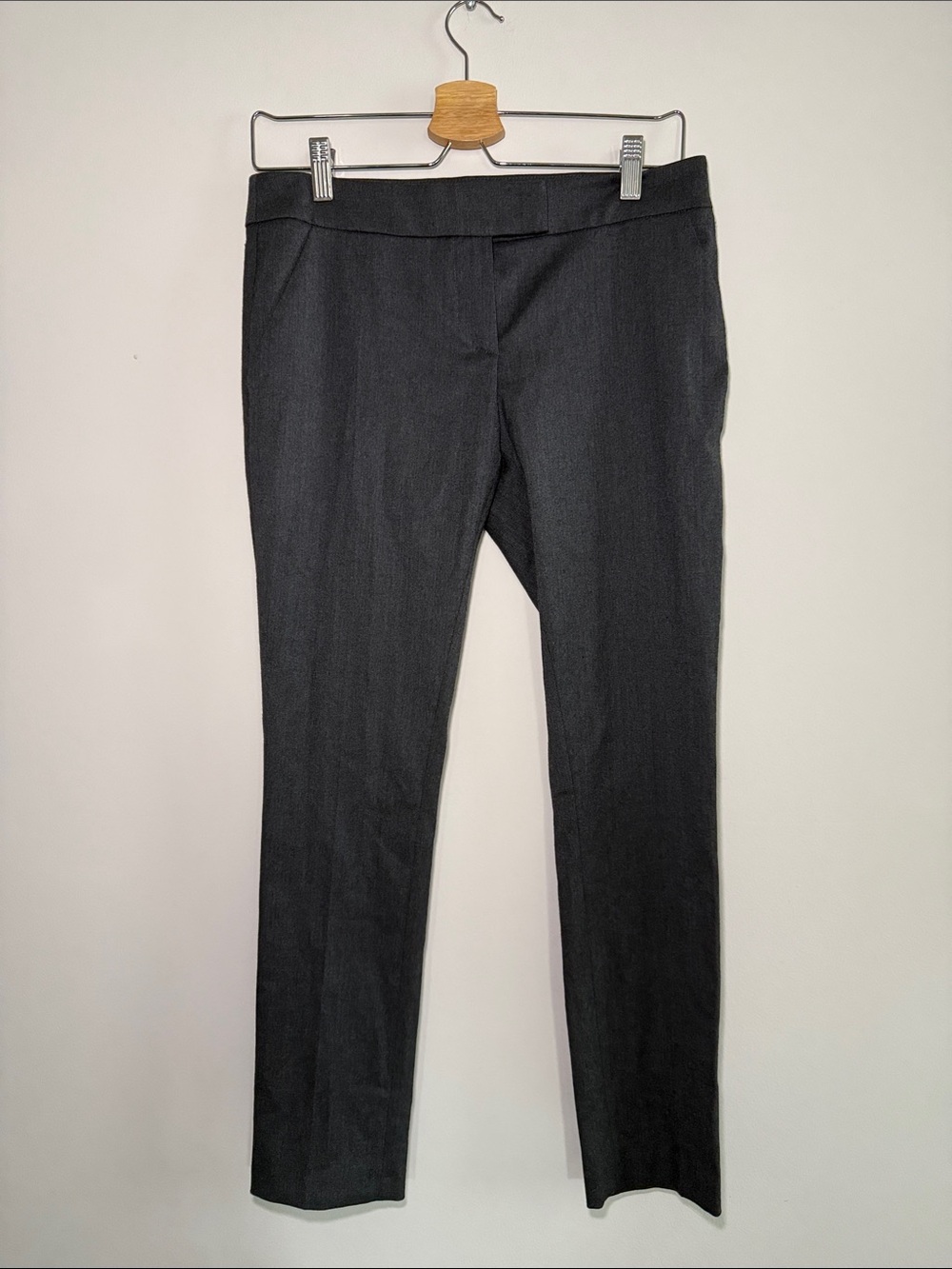Wool Guess by Marciano Black Straight-Leg Dress Pants